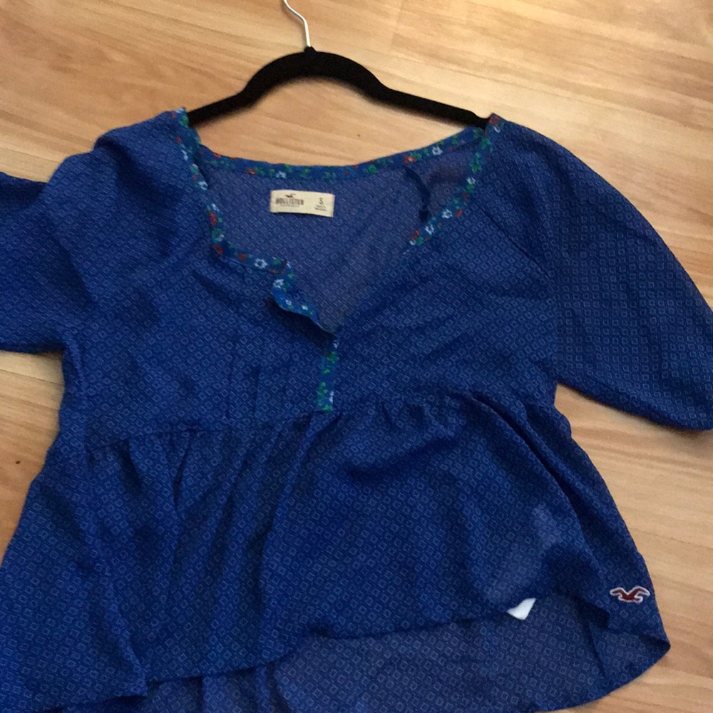 Hollister sheer top